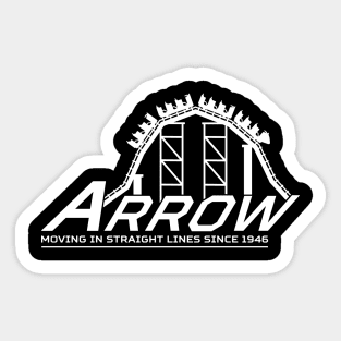 Arrow - Moving in Straight Lines Sticker